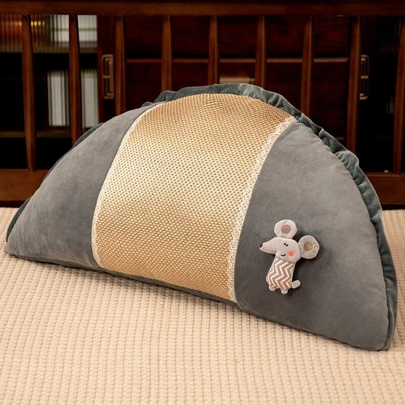 Rattan Yatak Sırt Minderi - Mickey Mouse - 80cm