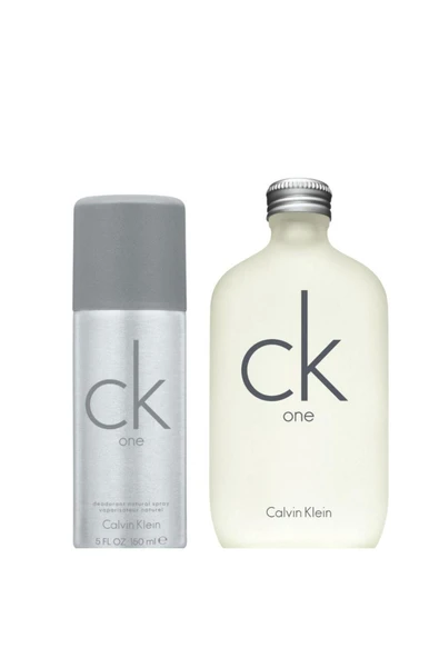 CALVİN KLEİN One Edt 200 Ml + Deodorant 150 Ml Unisex Parfüm Seti