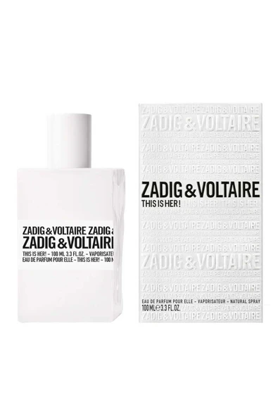 ZADİG&VOLTAİRE Zadig & Voltaire This Is Her 100 ml Edp ürün görseli