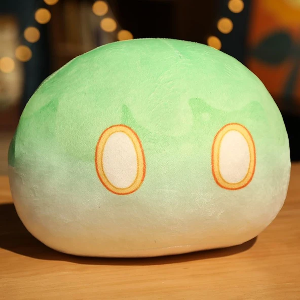 Genshin Impact Slime Peluş - Çim Slime 10cm Anahtarlık