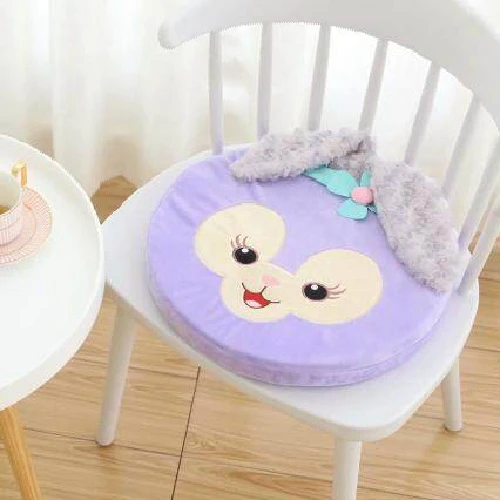 Çizgi Film Peluş Oturma Minderi - Bale Tavşan 39x4cm