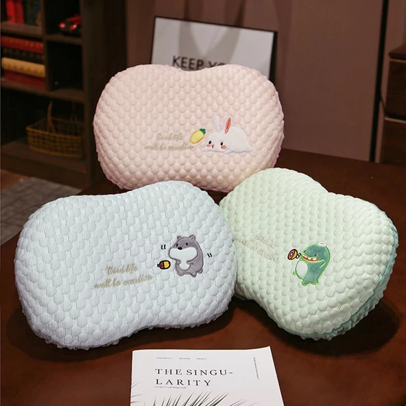 Çift Taraflı Hamster Desenli 35cm Hafızalı Köpük Yastık - 3