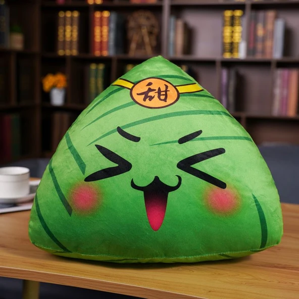 Zongzi Peluş Yastık - Yaramaz (3D) - 40cm