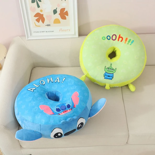Çizgi Film Peluş Yastık - Kuromi - 45cm - 12