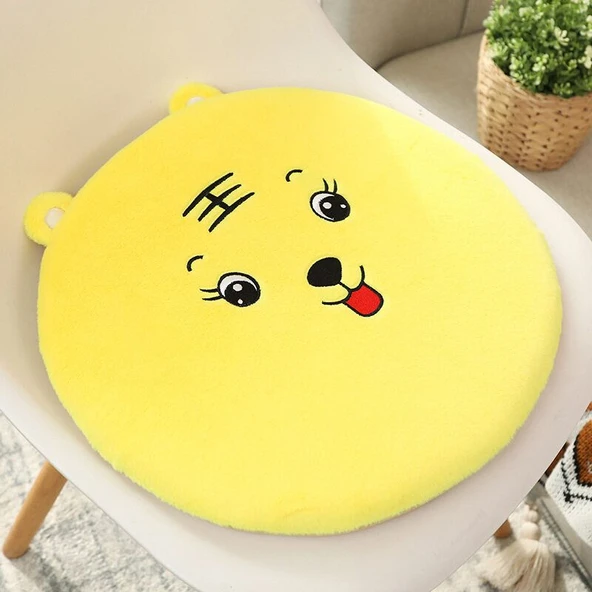Tavşan Kadife Hafızalı Köpük Kaplan Desenli Çıkarılabilir Yıkanabilir Minder - 40cm
