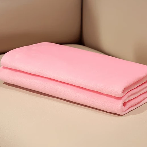 Flanel Battaniye - Pembe, Orta Boy 1*1.7m