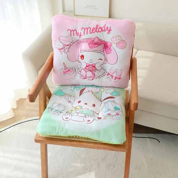 Çizgi Film Peluş Koltuk Minderi - Pochacco - 4