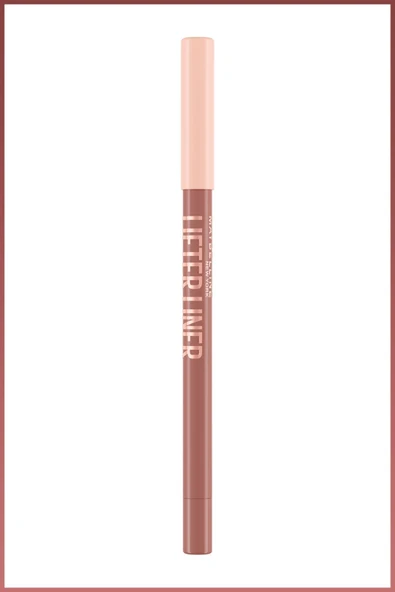 MAYBELLİNE NEW YORK Lifter Liner Nude Tonlu Dudak Kalemi- 05 On It - 2