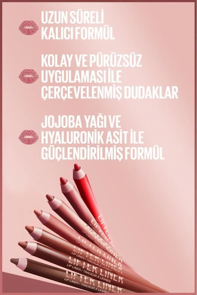 MAYBELLİNE NEW YORK Lifter Liner Pembe Tonlu Dudak Kalemi- 09 Peaking - 4