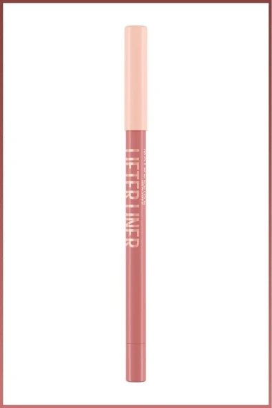 MAYBELLİNE NEW YORK Lifter Liner Pembe Tonlu Dudak Kalemi- 06 Line Leader - 2