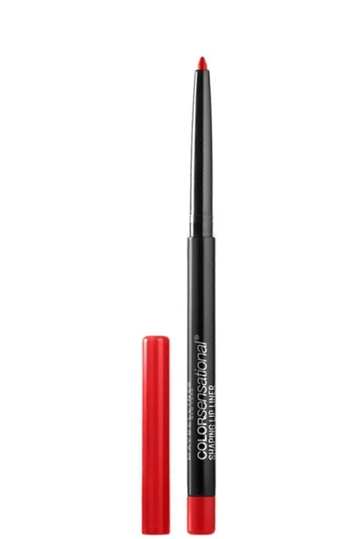 MAYBELLİNE NEW YORK Dudak Kalemi - Color Sensational Lip Pencil 80 Red Escape