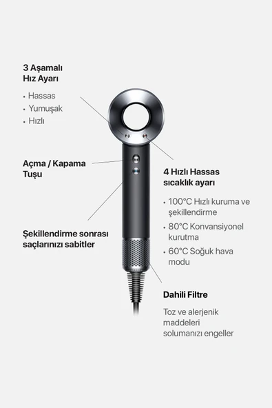 Ryvon Güçlü Saç Kurutma Makinesi 5 Başlıklı - 2