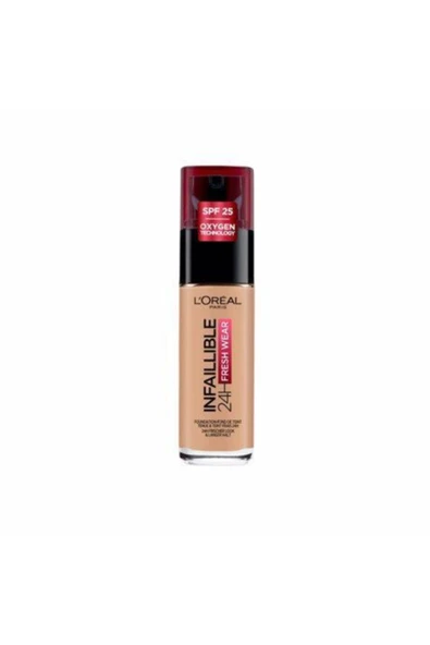 L'OREAL PARİS Uzun Süre Kalıcı Fondöten - Infaillible 24h Fresh Wear 220 Sand 30 Ml 3600523614479