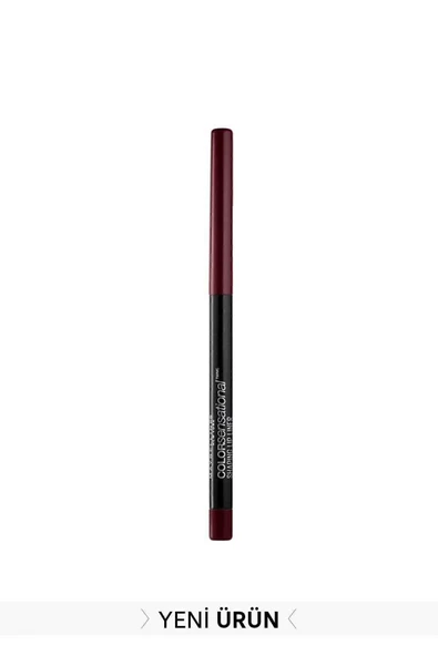 MAYBELLİNE NEW YORK Dudak Kalemi - Color Sensational Lip Pencil 96 Plum Passion 3600531496272 - 8