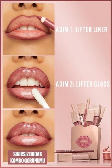 MAYBELLİNE NEW YORK Lifter Liner Pembe Tonlu Dudak Kalemi- 09 Peaking - 5
