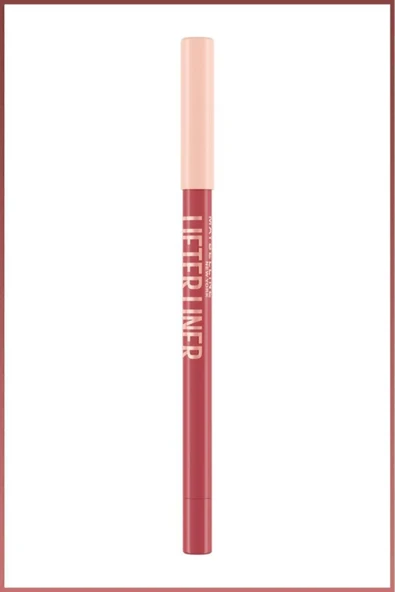 MAYBELLİNE NEW YORK Lifter Liner Pembe Tonlu Dudak Kalemi- 09 Peaking - 2