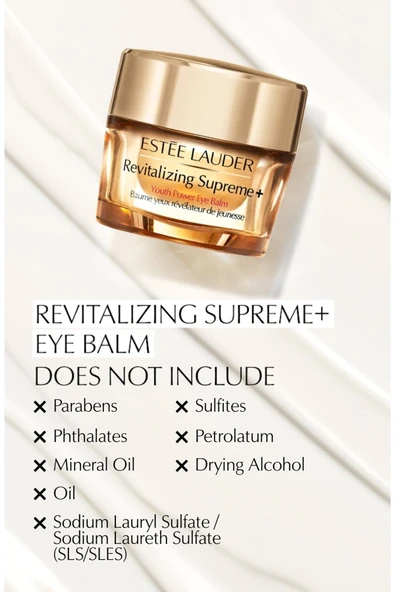 ESTEE LAUDER Revitalizing Supreme Eye Balm Çok Amaçlı Yaşlanma Karşıtı Göz Kremi 15ml Hyalüronik Asit, Kolajen - 3