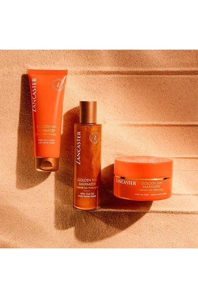LANCASTER Golden Tan Maximizer - Yüz ve Vücut için Uzun Süren Bronzluk - Güneş Sonrası Losyon 250 ML - 5