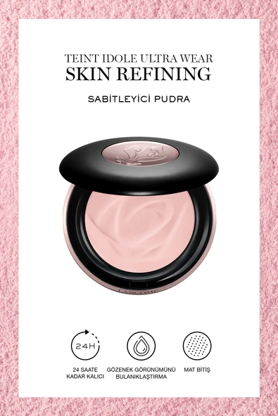 LANCOME Teint Idole Ultra Wear Sabitleyici Pudra 01 Grasse Pink 3614274296990 ürün görseli