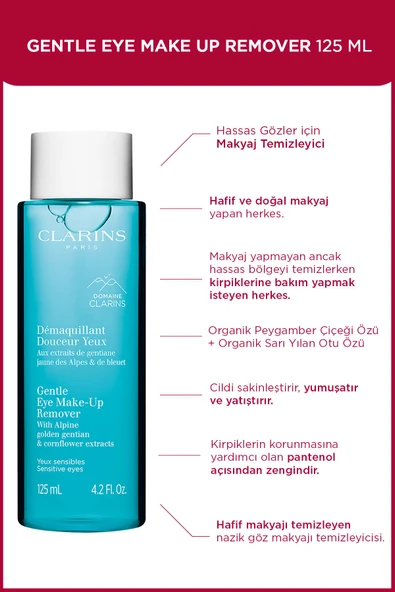 CLARİNS Gentle Eye Make-up Remover 125ml