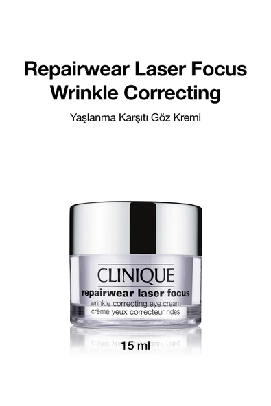 CLİNİQUE Repairwear Laser Focus™ - Çizgi Ve Kırışıklık Karşıtı Göz Kremi 15 ml