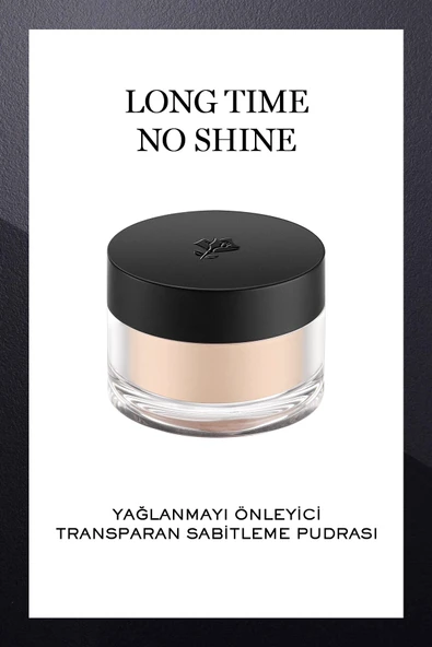 LANCOME Long Time No Shine Yağlanma Önleyen Sabitleyici Pudra - 1