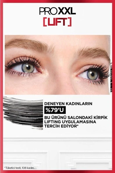 L'OREAL PARİS Pro Xxl Lift Çift Taraflı Maskara - Kirpik Lifting Etkisi - 4