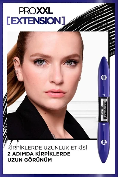 L'OREAL PARİS L'oréal Paris Pro Xxl Extension Çift Taraflı Maskara - Uzunluk Etkisi - 2