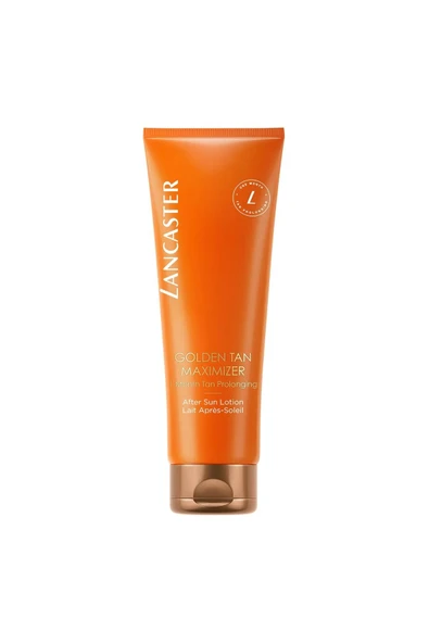 LANCASTER Golden Tan Maximizer - Yüz ve Vücut için Uzun Süren Bronzluk - Güneş Sonrası Losyon 250 ML