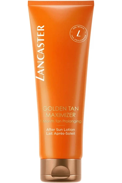 LANCASTER Golden Tan Maximizer - Yüz Ve Vücut İçin Bronzluğunuzu 1 Aya Kadar Uzatan Güneş Sonrası Losyon 250ml