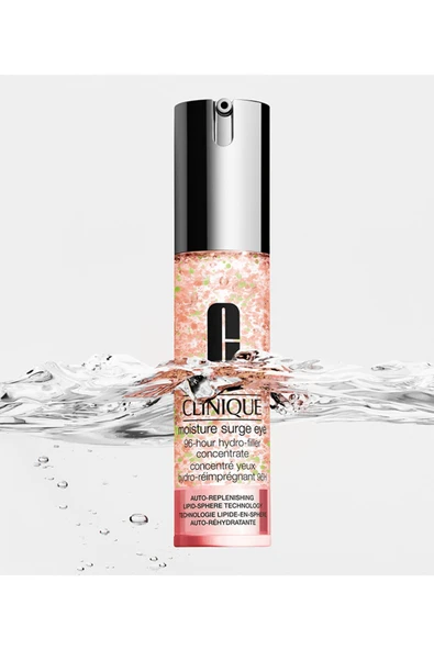 CLİNİQUE Moisture Surge Eye™ 96 Saat Nem Koruma Teknolojili Göz Kremi 15ml | Ultra-hafif, Su Bazlı Yoğun Jel - 6
