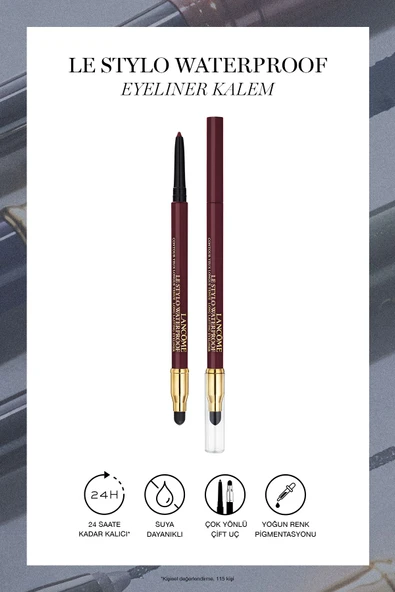 LANCOME Le Stylo Suya Dayanıklı Göz Kalemi 10 Ruby Fever 3614274132335