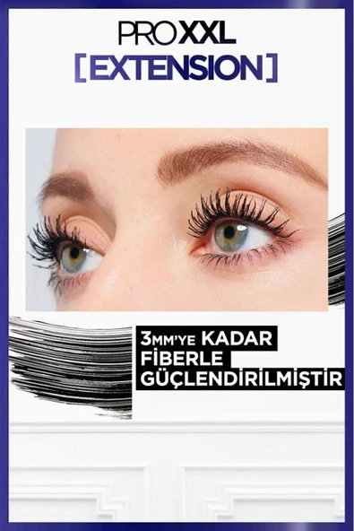 L'OREAL PARİS L'oréal Paris Pro Xxl Extension Çift Taraflı Maskara - Uzunluk Etkisi - 6