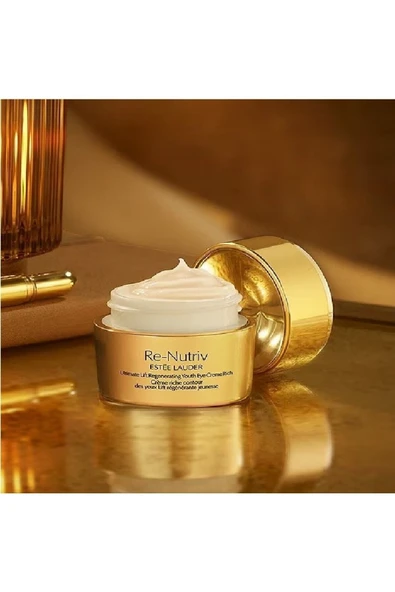 ESTÉE LAUDER Estee Lauder Re-nutriv Ultimate Lift Regenerating Youth Eye Cream Rich (15m..l) ONYACOSMETIC - 3
