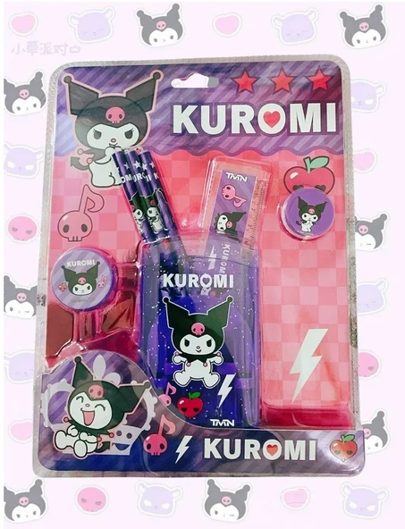 Kuromi Kırtasiye Seti 7 Parça - 2
