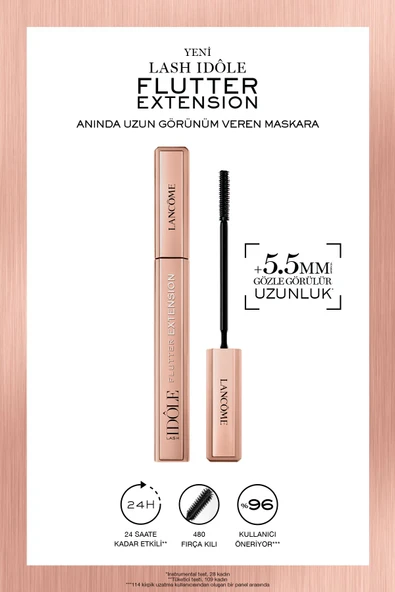 LANCOME Lash Idôle Flutter Extension Uzun Kirpik Görünümü Veren Maskara 3614274195026