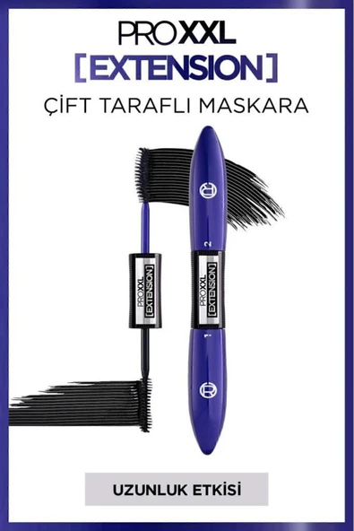L'OREAL PARİS L'oréal Paris Pro Xxl Extension Çift Taraflı Maskara - Uzunluk Etkisi