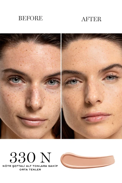 LANCOME Teint Idole Ultra Wear Care & Glow Parlaklık Veren Serum Kapatıcı 330n Concealer 3614273988551 - 3