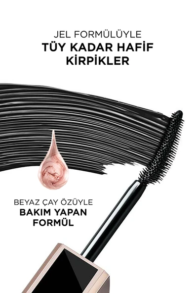 LANCOME Lash Idôle Lifting Etkili Hacim Veren Maskara 01 Siyah 3614273066365 - Resim 7