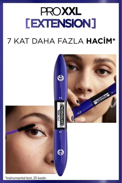 L'OREAL PARİS L'oréal Paris Pro Xxl Extension Çift Taraflı Maskara - Uzunluk Etkisi - 7