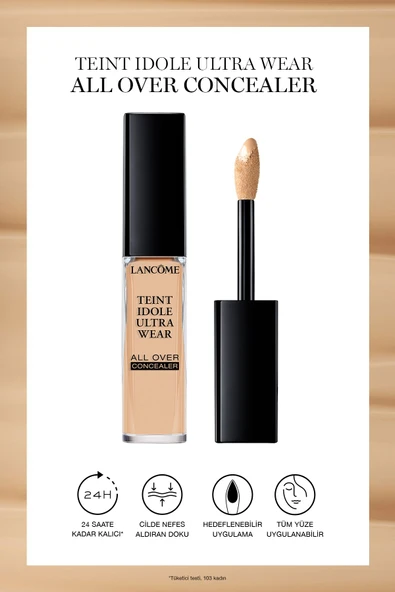 LANCOME Teint Idole 24 Saate Kadar Kalıcı Kapatıcı 04 - Beige Nature 3614273074629