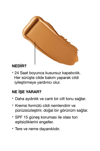 CLİNİQUE Even Better™ Doğal Bitişli Fondöten Spf 15 - Renk: Wn 104 Toffe 30ml | C Vitamini - Resim 2