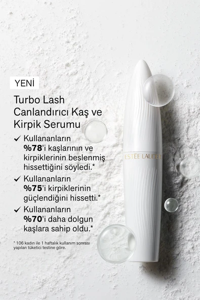 ESTEE LAUDER Turbo Lash 3'lü Göz Bakım Seti - Maskara 8ml, Göz Kremi 5ml, Kaş Ve Kirpik Serumu 6ml - 6