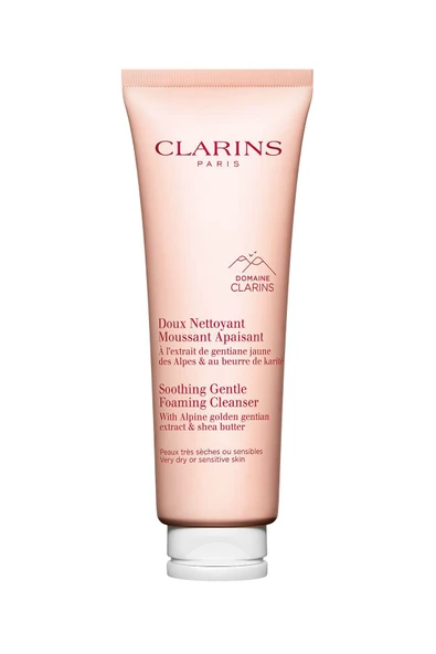 CLARİNS SOOTHING GENTLE FOAMING CLEANSER 125 ML- Kuru Ciltler için Yatıştırıcı ve Nazik Temizleyici - 2