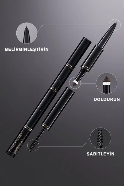 ESTEE LAUDER Designs And Structures Eyebrows; Eyebrow Pencil 04 Taupe MC.MZLK269 - 3