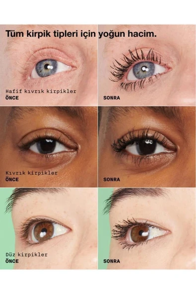 CLİNİQUE High Impact™ High-Fi™ Yoğun Hacim Veren Maskara - Kahverengi 10ml | Hindistan Cevizi, Argan Yağı - Resim 6