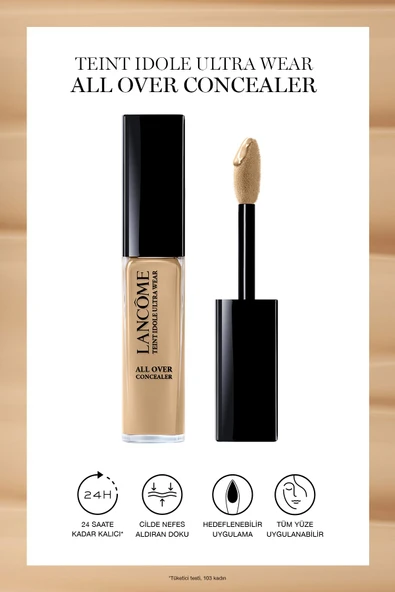 LANCOME Teint Idole 24 Saate Kadar Kalıcı Kapatıcı 035 - Beige Dore 3614273074575