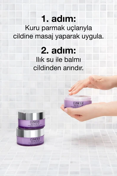 CLİNİQUE Take The Day Off™ Makyaj Ve Yüz Temizleme Balmı 125ml | Göz Ve Yüz Makyajı, Güneş Kremi, Kir - Resim 3