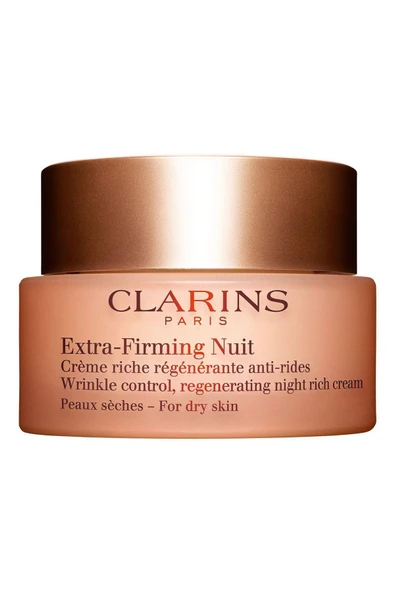 CLARİNS Kuru Ciltler İçin Kırışıklık Karşıtı Sıkılaştırıcı Gece Kremi -50 ml