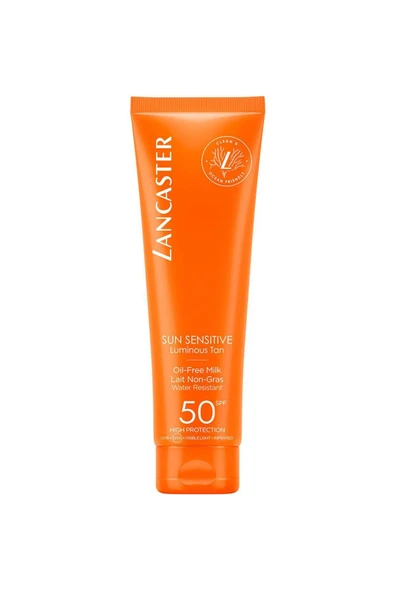 LANCASTER SUN-SENSITIVE İLLUMİNATİNG-SHİNİNG SKİMMED MİLK SPF50 150ML - 50 SPF FOR BODY PSSN3093